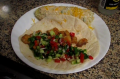 Fish And Salsa Taco